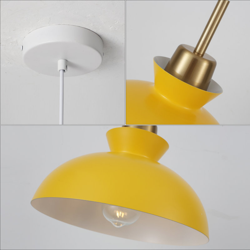 Wrought Studio™ Gibran 1 - Light Single Pendant & Reviews | Wayfair